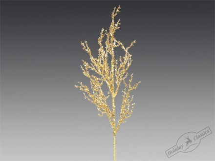 Ветка искристая золотая 01204/BLA