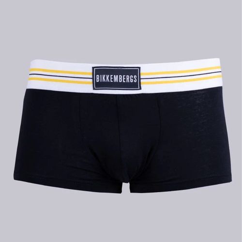 Набор мужских трусов боксеров 3в1 черные Bikkembergs BKK61UTR01TR