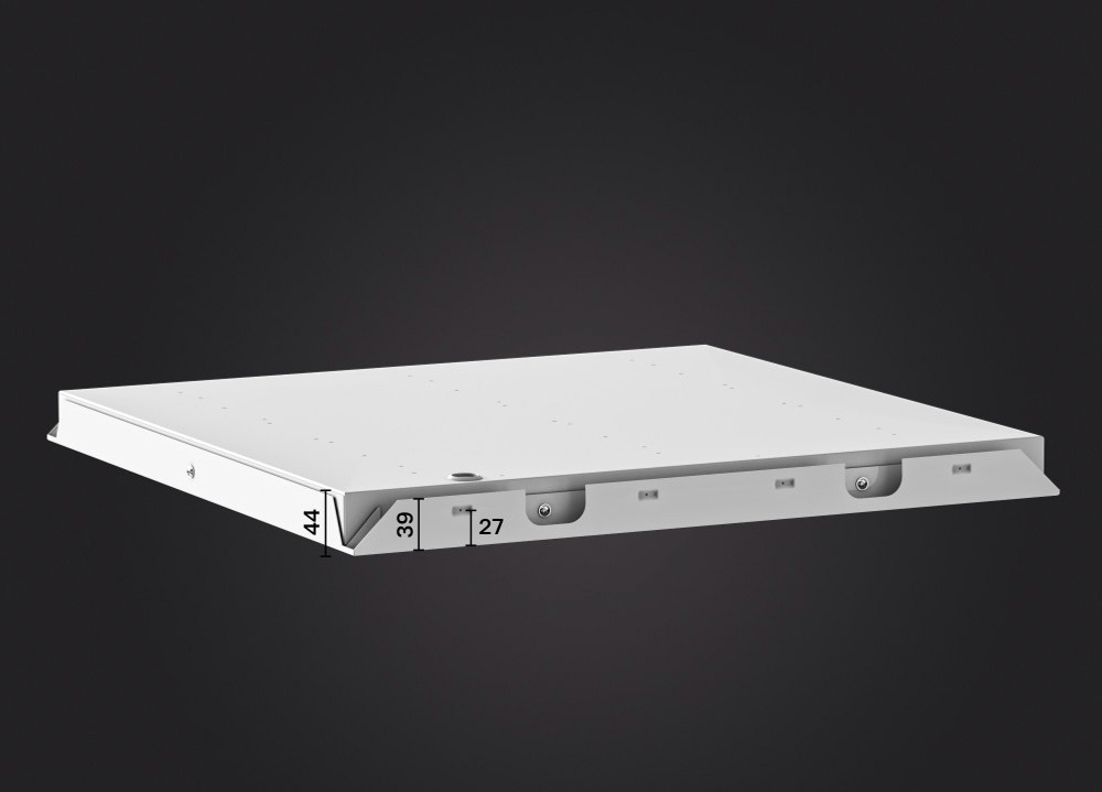 Светильник LED CLIP-IN 52Вт 3000К 6750Лм IP54 Призма 600х600х40мм DARKLUM