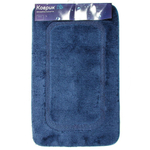 Коврик для ванной, 0.5х0.8 м, ПЭ, т-син, Альпака, Y11-2