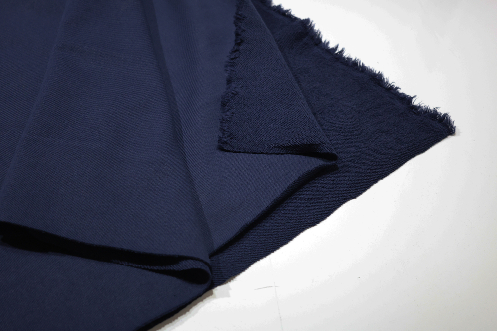 ТЕМНО-СИНИЙ - Футер 3х-нитка ПЕТЛЯ, компакт пенье (КРВ645 Елена) УЦЕНКА!