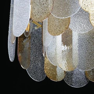 Подвесная люстра 6*Е14 285012106 бронза Альгеро MW-Light