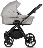 Детская коляска Tutis Leo 3 Plus 3 в 1 с автокреслом Elo Lux EduSky Black 1582068 Warm Grey