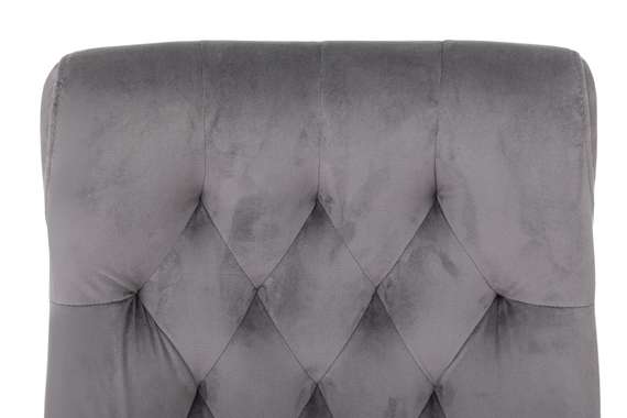 Кресло руководителя Бюрократ T-9928SL Fabric серый Italia 26 крестов. металл хром