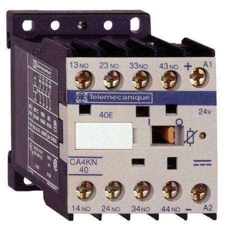 Реле промежуточное 24В DC 2НО+2НЗ 10А CA4KN с пониженным током (CA4KN22BW3)