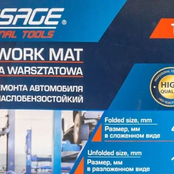 Коврик для ремонта автомобиля 1210x455x30мм Forsage F-TRL8002-1B