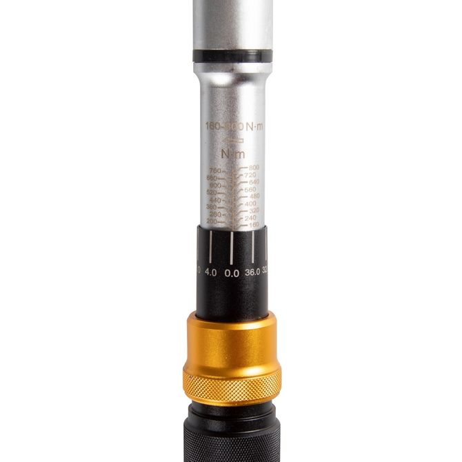TOLSEN (TT196700) Ключ динамометрический 3/4", 160-800 Нм, в пластиковом кейсе