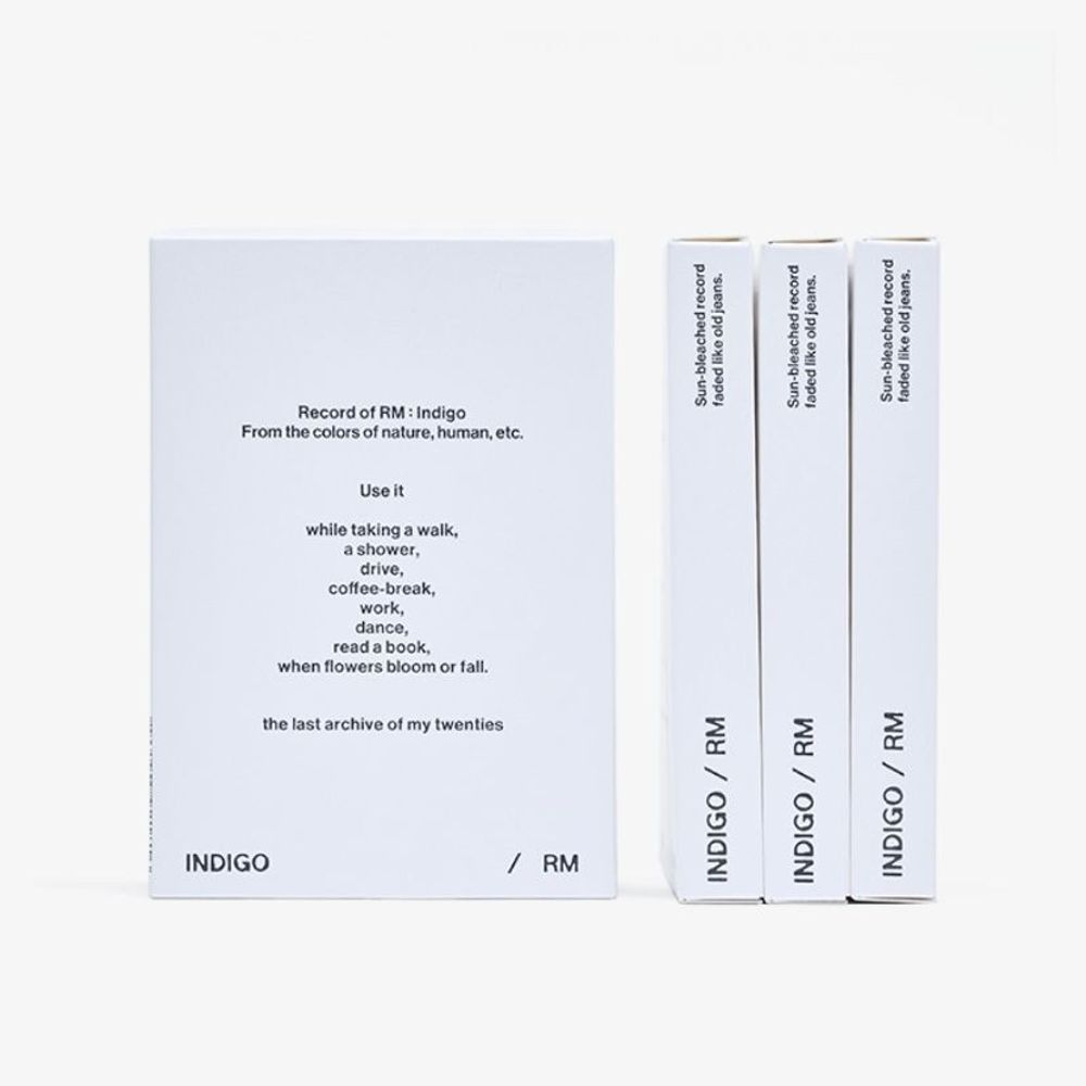 Музыкальный альбом Postcard Edition RM (BTS) - Record of RM : Indigo