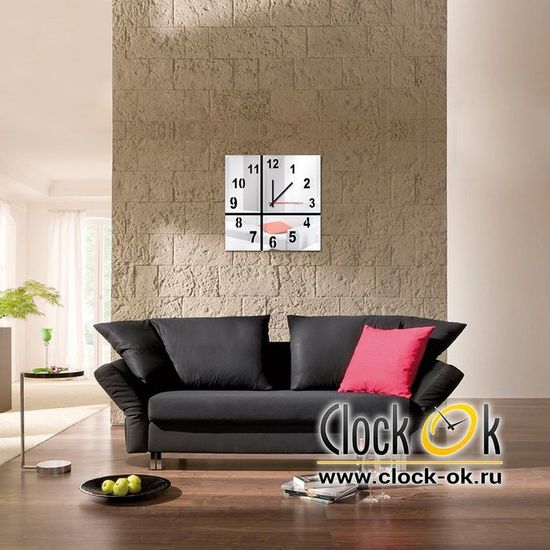 Настенные часы Асимметрия