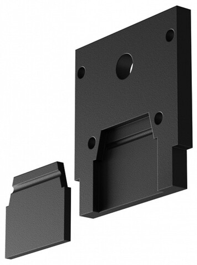 Заглушка для трека боковая Maytoni Technical  TRA034EC-SCCL-42B