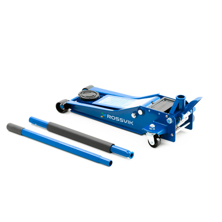 Домкрат подкатной ROSSVIK V3 LOW PROFILE с педалью, г/п 3,0т, 75-505мм