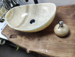 Раковина из оникса Oval Yellow OO-60947 55*38*19 00994