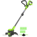 Триммер аккумуляторный Greenworks G24LT301, 24V, 30 см, без АКБ и ЗУ (2113207)