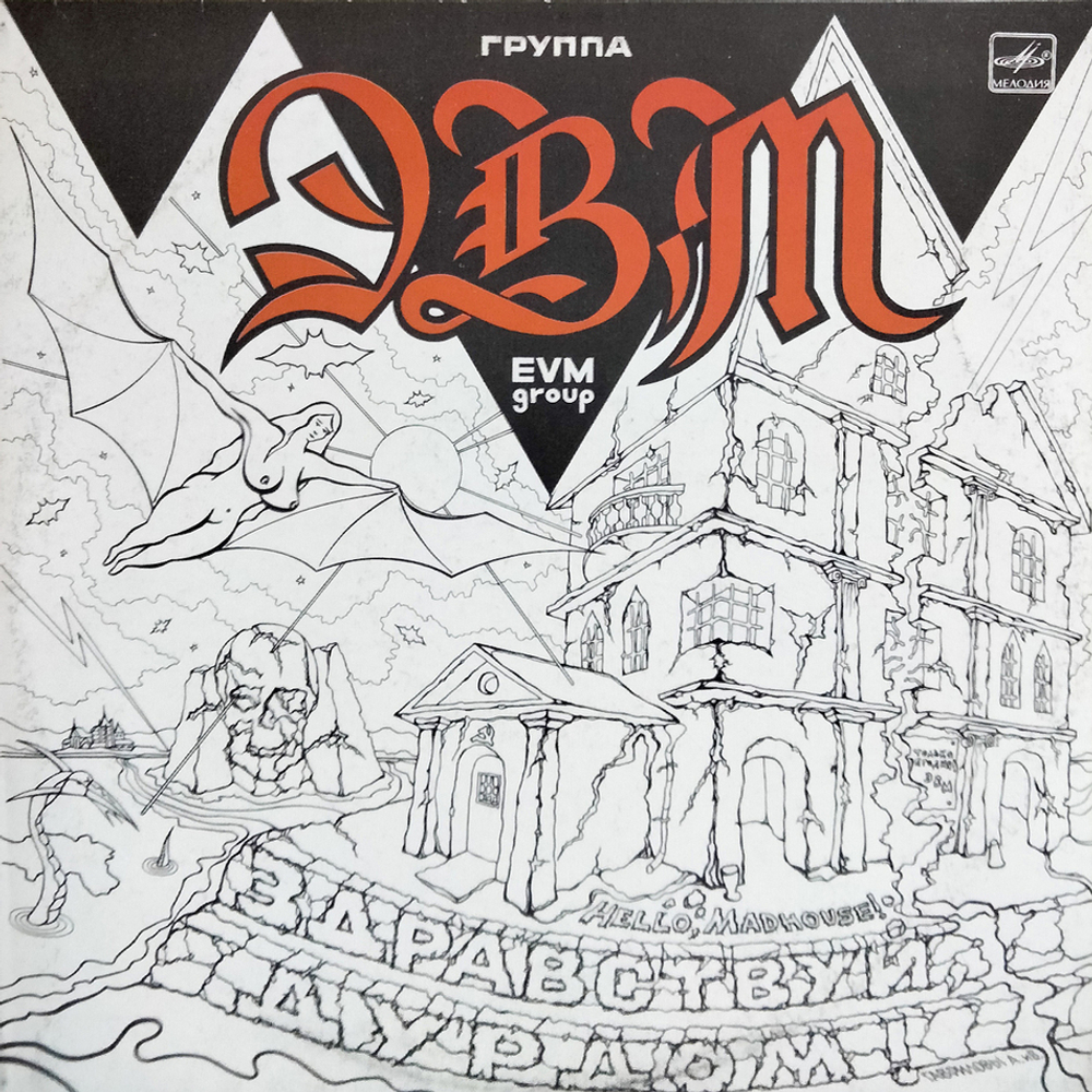 ЭВМ / Здравствуй, Дурдом! (LP)