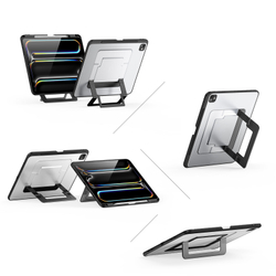 Чехол с многоугольной подставкой для планшета iPad Pro 11 (2024-2025), серия Axis Series Case от Dux Ducis