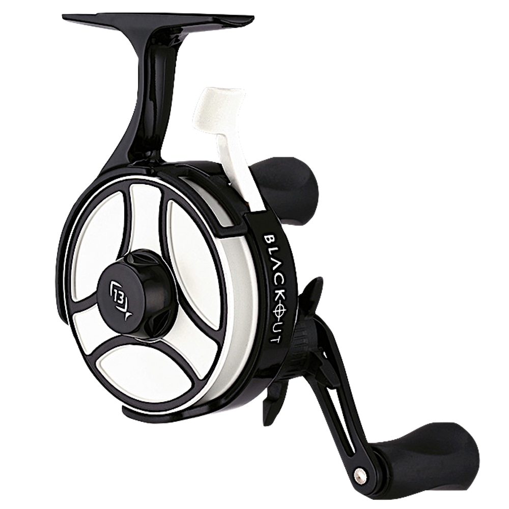 Катушка 13 Fishing Black Betty Free Fall Ghost Ice Reel bb3+1 (2.5:1) BBFFGWBOG2.5-LH   Вес 187г 0.16мм-91м Нагр.3.5кг 48см/об