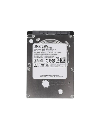 HDD жесткий диск 500Gb Toshiba (MQ01ABF050) (Serial ATA III, 5400 rpm, 8Mb buffer, 7mm)