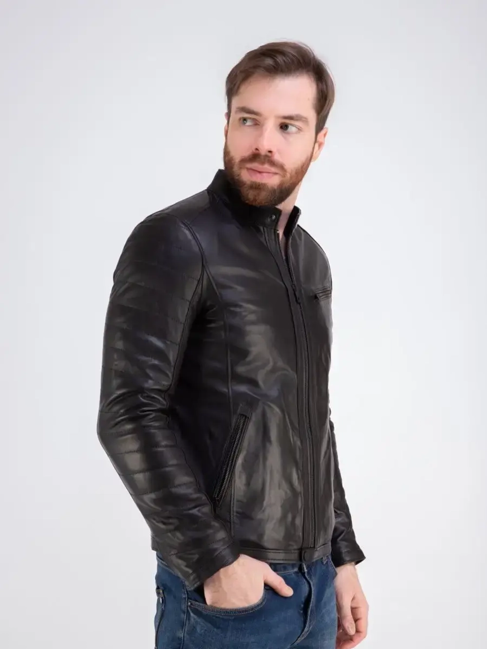 Куртка кожаная из натуральной кожи Турция
