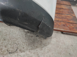 Бампер передний Mazda CX-5 2 (KF) 17-21 Б/У Оригинал KB8A50031E8P