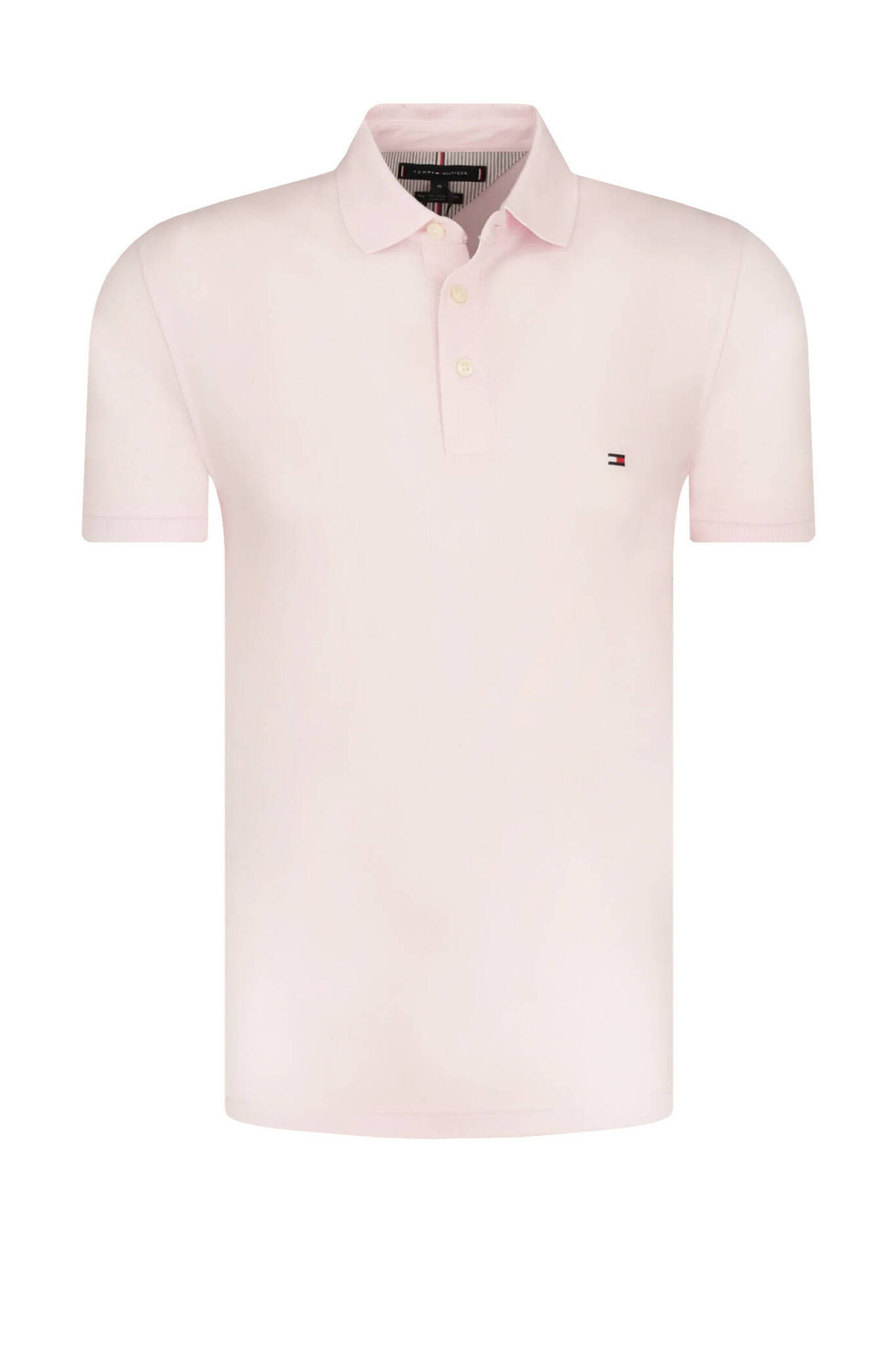 поло 1985 Tommy Hilfiger - пудро-розовый(MW0MW17771)