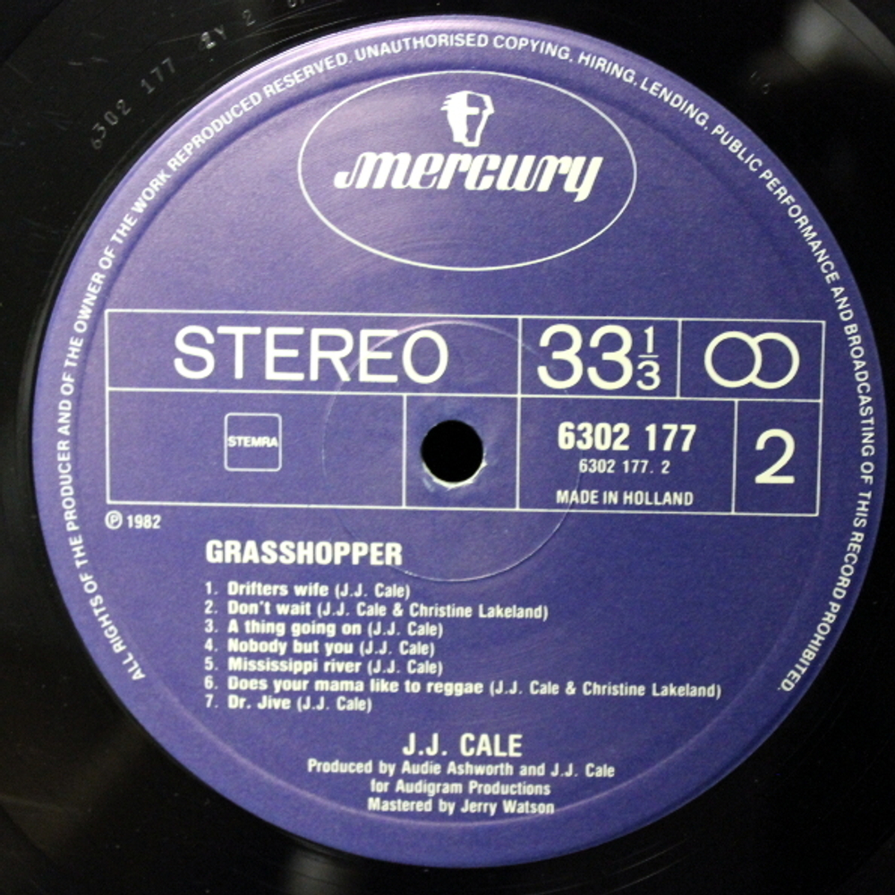 J.J. Cale / Grasshopper (LP)