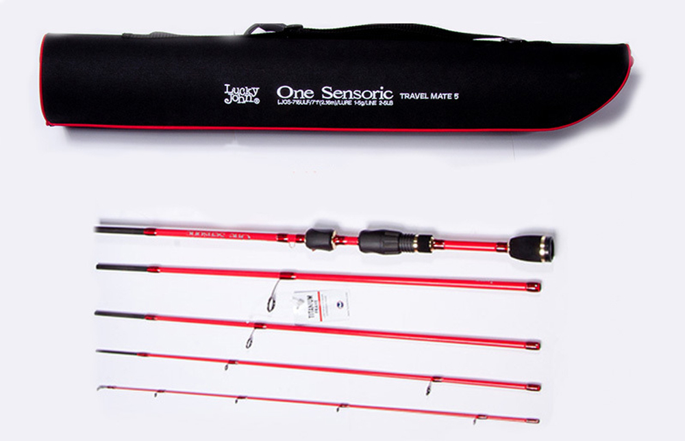 Спиннинг компактный One Sensoric Travel Mate 5 7.10 (216 см, 1-5 г, арт. LJOS-715ULF)