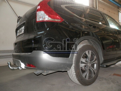 Фаркоп оцинкованный Galia H089A для Honda CR-V 2012-2017(паспорт и сертификат в комплекте)(без электрики)