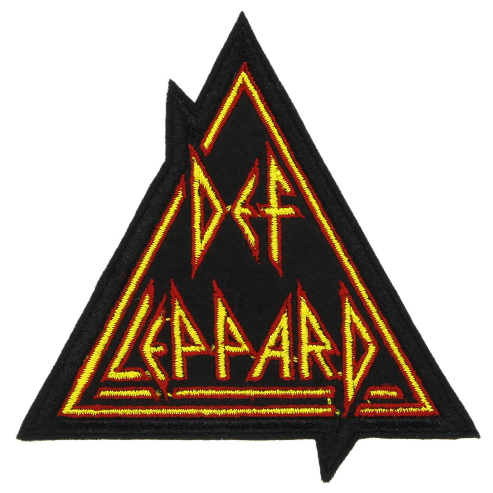 Нашивка с вышивкой группы Def Leppard