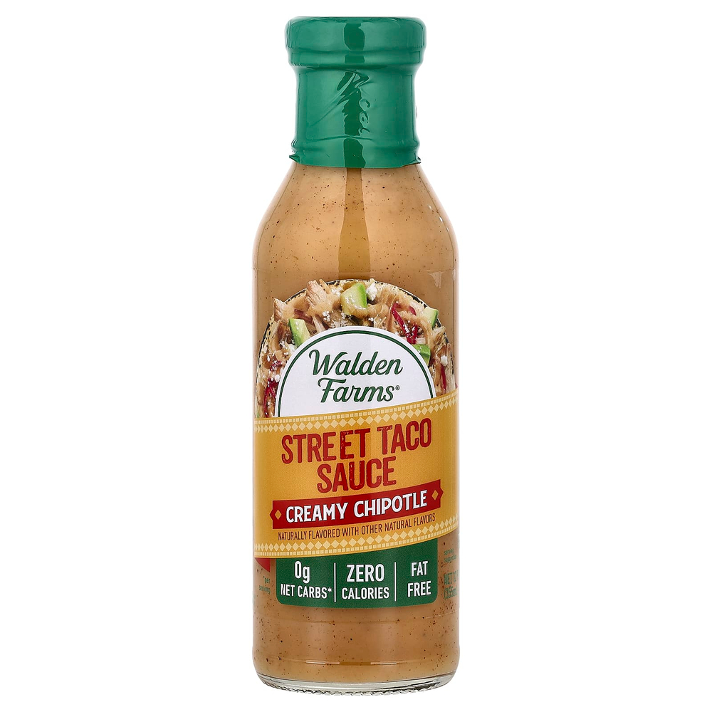 Walden Farms, Street Taco Sauce, сливочное чипотле, 355 мл (12 жидк. унц.)