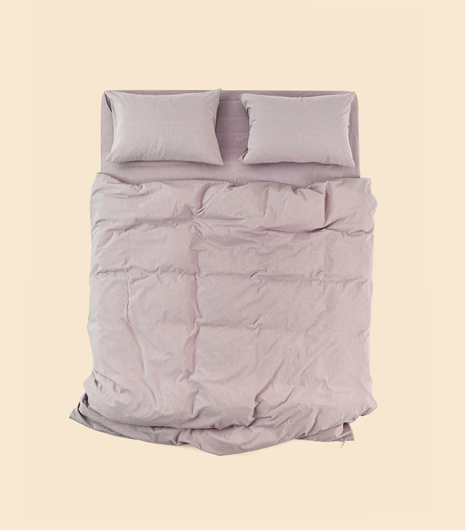 Наволочки (2 шт) - Melange Pink Salt - 50x70