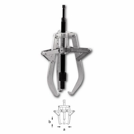 452 I6 Внешний гидравлический съёмник с тремя захватами, усилие 20 т, 680 мм, USAG (Италия)