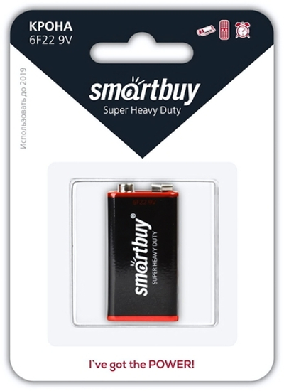 Элемент питания Smartbuy F22 BL/1 (комплект 1 шт)