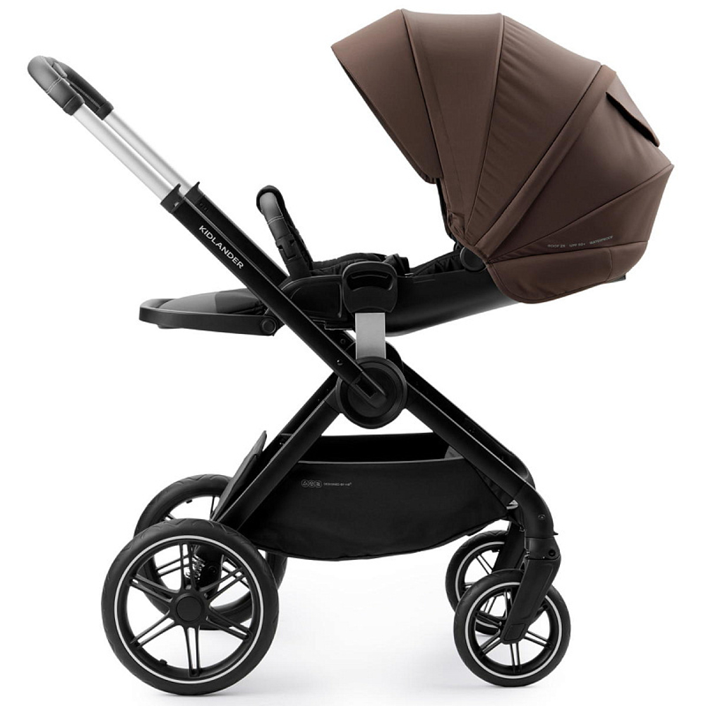 Детская коляска Happy Baby Kidlander 2 в 1 dark brown