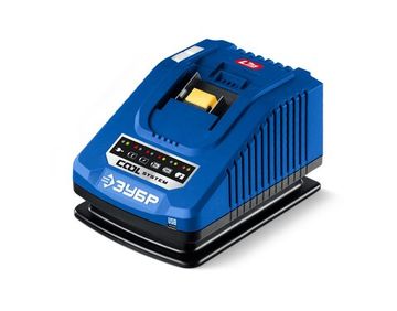 ЗУБР Turbo CHARGE, 20 В, 1 порт, 1 х 6 А, зарядное устройство для LMS АКБ, ПРОФЕССИОНАЛ (TC-20-1)