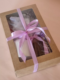 Сухоцветы для декора интерьера с вазой. Подарок на 8 марта.