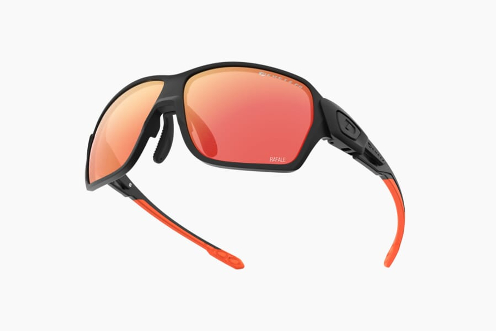 Спортивные очки Demetz M-Suit / Matte Black / Matte Orange V. Grey Photochromic Mirror Orange Cat.1 to 3