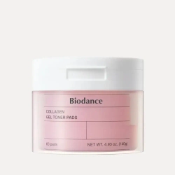 BIODANCE Увлажняющие гелевые тонер-пэды с коллагеном и пептидами Collagen Gel Toner Pads (60 шт.)