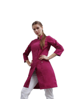 Блуза медицинская женская Доктор стиль ЛЛ 2223 Восток , малина, 44