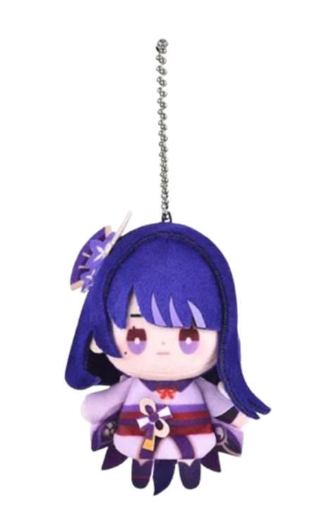 Брелок плюшевый Genshin Impact Finger Puppet Raiden Shogun