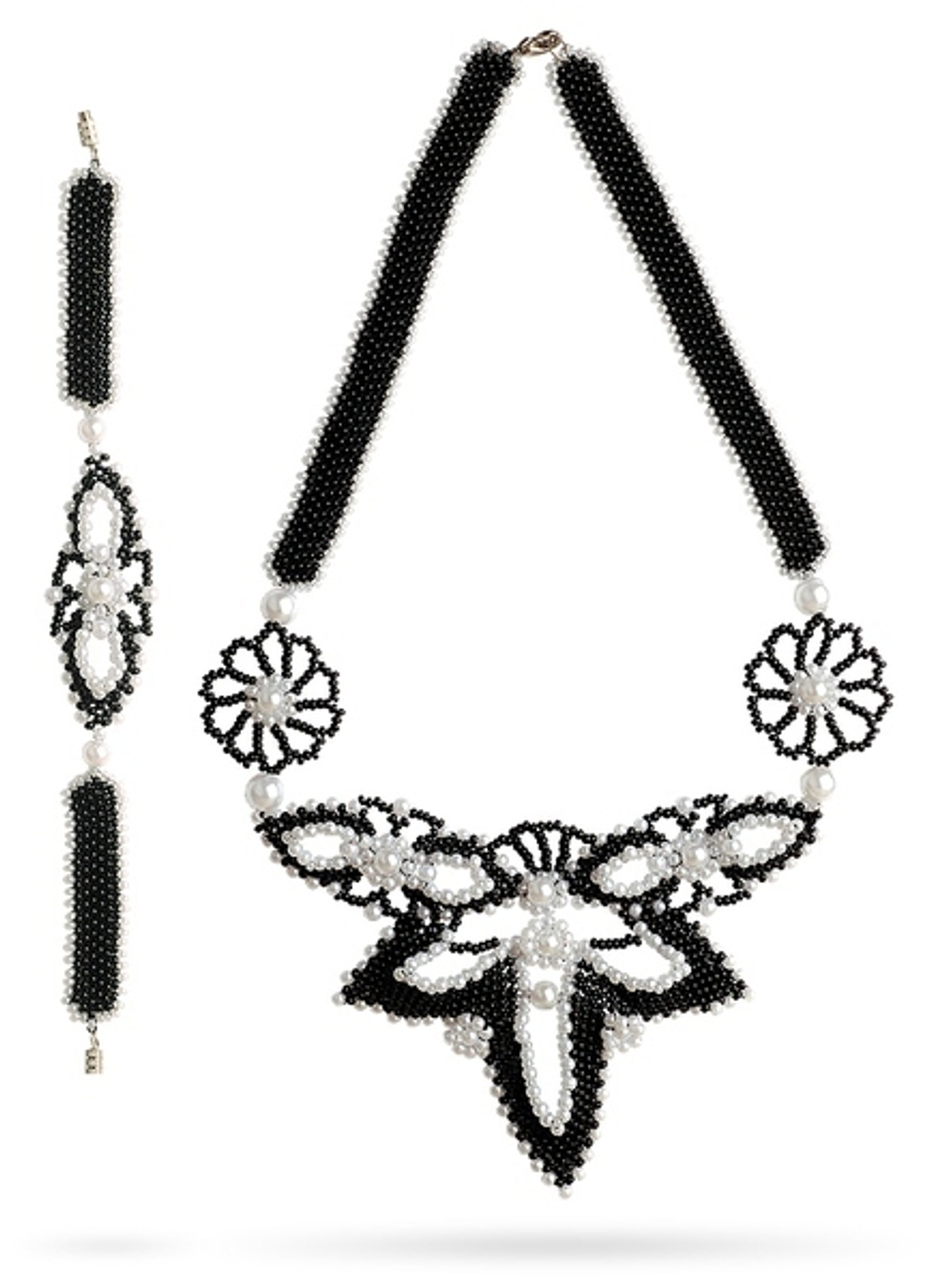 "Гарнитур.Летучая мышь"-А-164 набор для бисероплетения