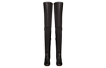 Valentino Leather Over the Knee high Boots 3cm Women"s Black