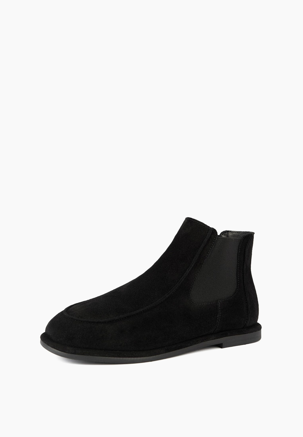 Ботинки // Rita // Black // Suede