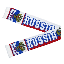 Шарф шелковый летний Россия/Russia (038)