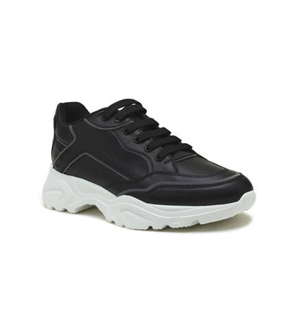 Кожаные кроссовки Valentino - черный(95N0805VIT)