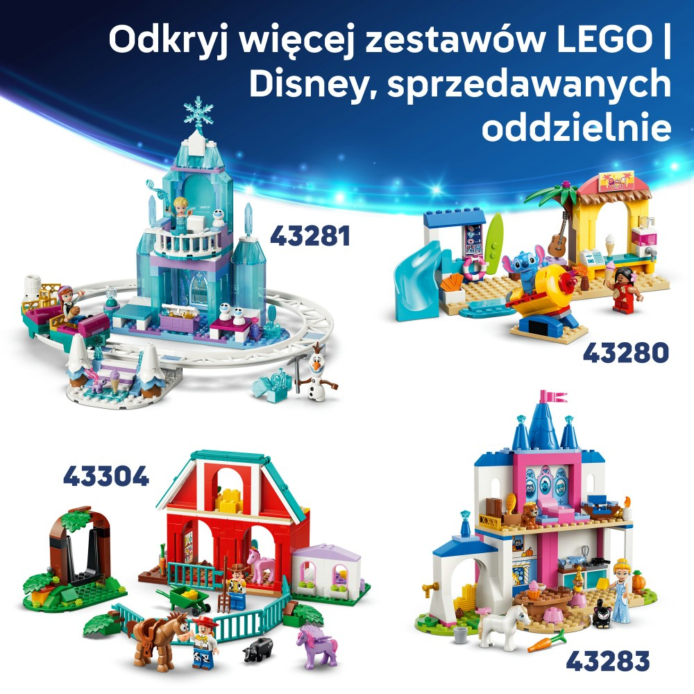Конструктор LEGO Disney Princess 43282 Домик в деревне и лодка — фото 8