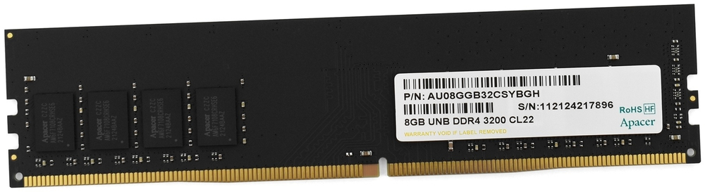 Оперативная память Apacer EL.08G21.GSH 8 Гб