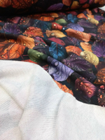 Футер 3х нитка петля Листья