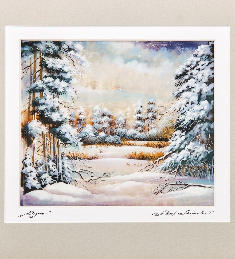 Народные промыслы ШК-55/232 Панно «Зима»