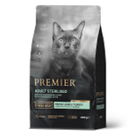 Premier Cat Sterilised Lamb Turkey Сухой корм для стерилизованных кошек с Ягненком и Индейкой, 400 гр