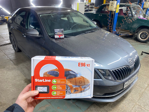 Установка автосигнализации с автозапуском